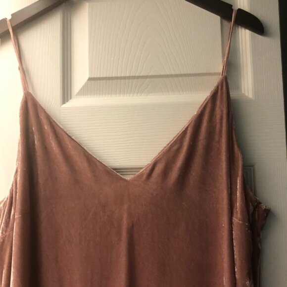 š24 HOUR SALE PRICEā¤ļøMARA HOFFMAN Pink Silk Blend Midi Dress Size Large - Picture 8 of 13